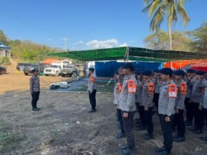 Bantu Warga Tetap Terhubung, Brimob Hadirkan Wi-Fi Gratis di Posko Pengungsian Barangkolong
